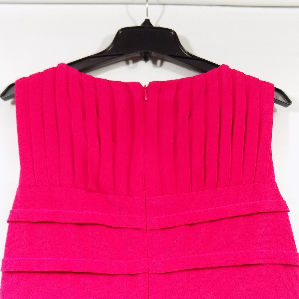 Adrianna Papell Asymmetrical Tuck Dress Size 6 NWT - Picture 9 of 11